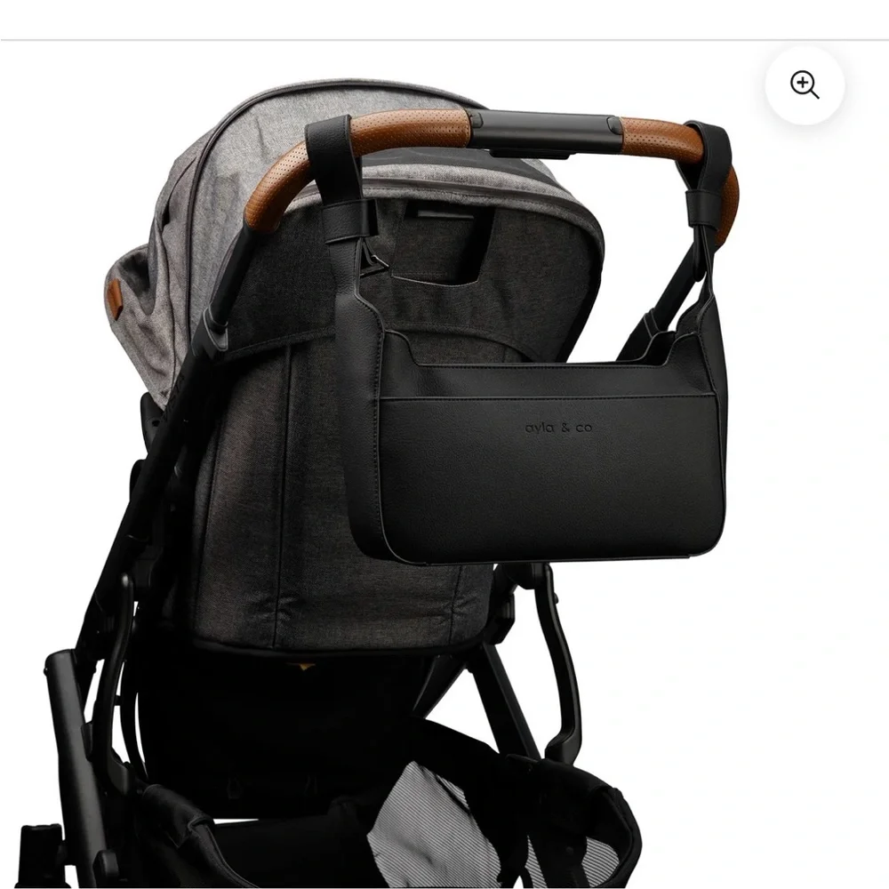 Ayla & Co Black Baby Stroller Organizer Bag